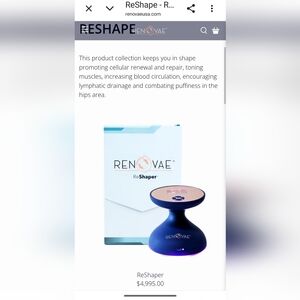 Renovae ReShaper. FDA Approved, NIB